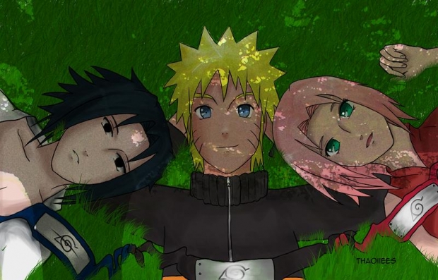 Naruto, Sasuke and Sakura
