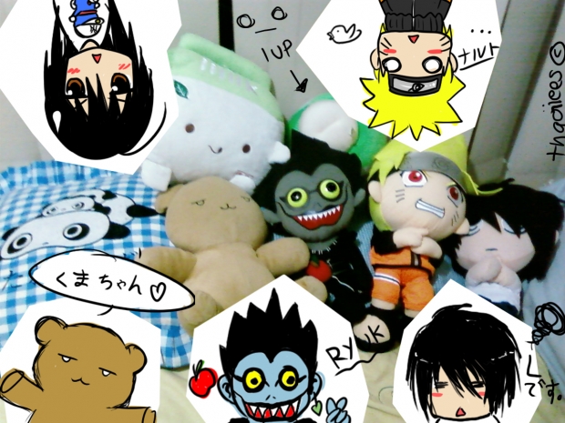 What I sleep with at night. LOL