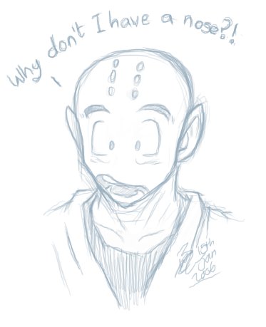 Krillin's Noselessness