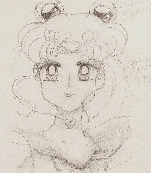 Sailor Moon B/w
