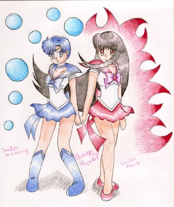 Cutie Mars & Mercury