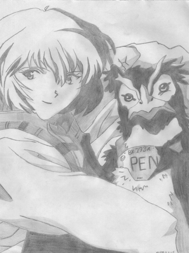 Ayanami Rei And Pen