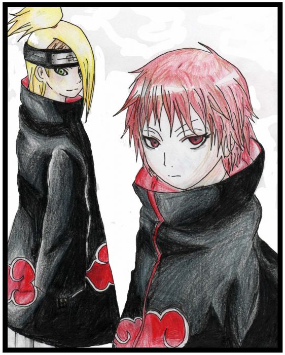 Deidara And Sasori For Edogirl36