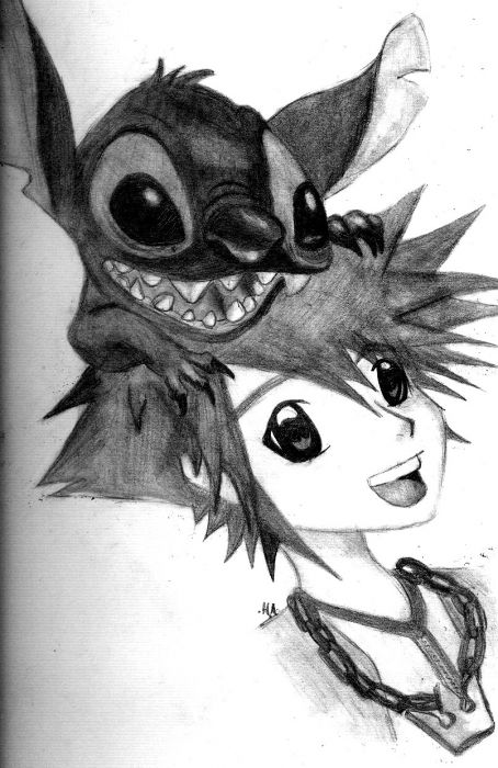 Sora And Stitch