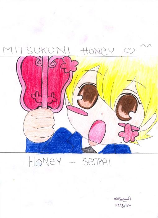 Honey-senpai!!! >.