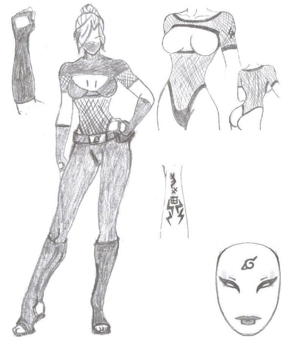 Shihasu Costume Reference Sheet