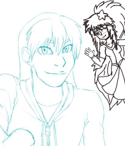 Photobomb art with ArtGrrl