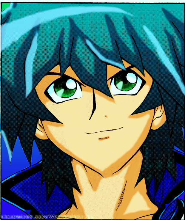 Johan Andersen (manga scan color)