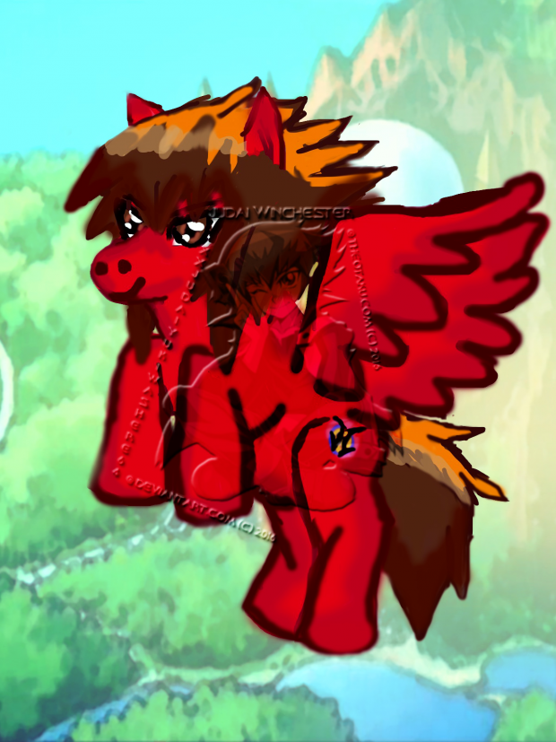 Judai Pegasus pony