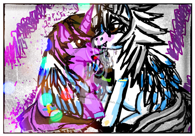 Coffee Unicorn + Kura pony