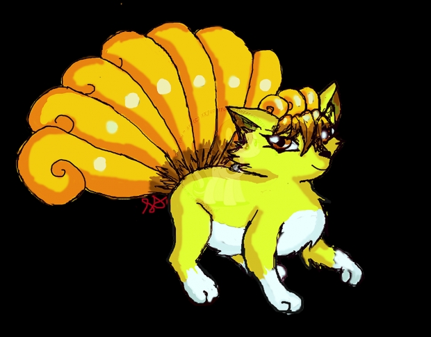 Shiny Vulpix Pokesona