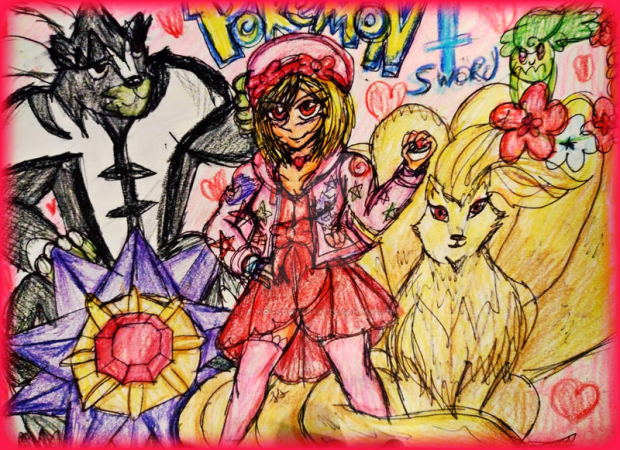 Pokemon Sword - Lambda and Mons