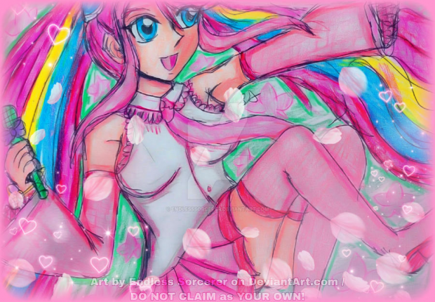 Sakura Yuzu with Rainbow Power