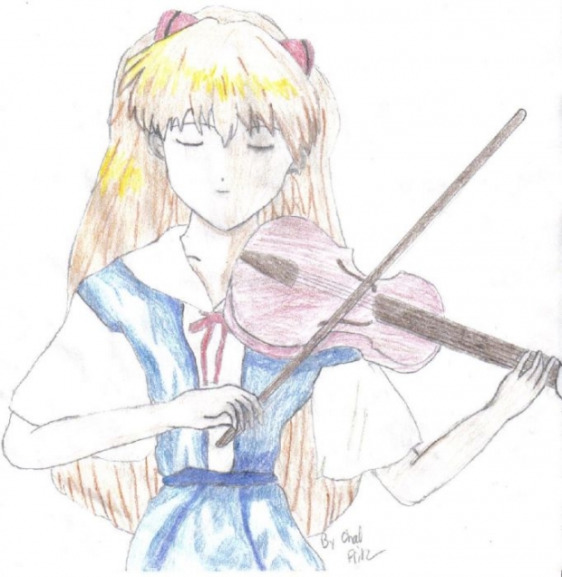 Auska With Violin