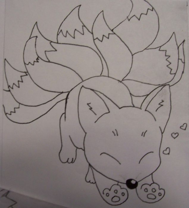 Chibi Nine Tailed Fox