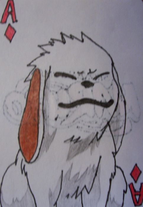 Akamaru Card Design 2