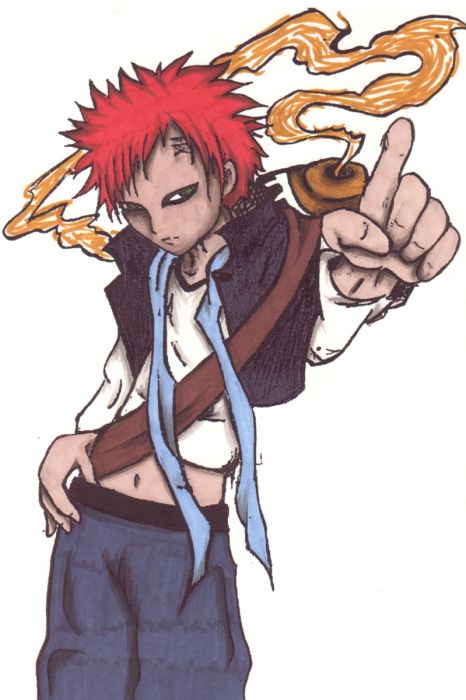 Gaara's Blue Outfit