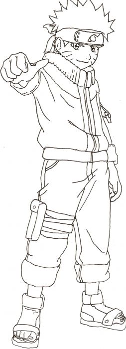 Naruto (1st Try In Fan Art)