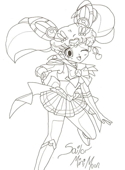 Mini Moon (uncolored)