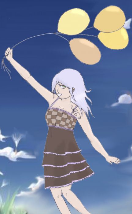 N Mädel Mit Luftballons