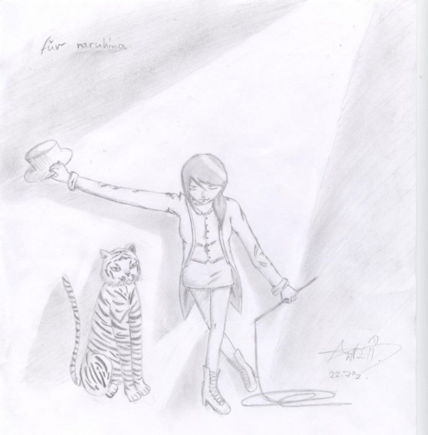 Katzen Dompteurin Soll Das Darstell