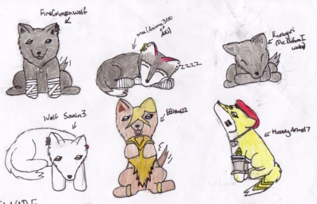Chibi Wolves!!!