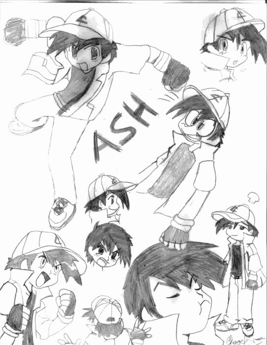 Ash Character Page