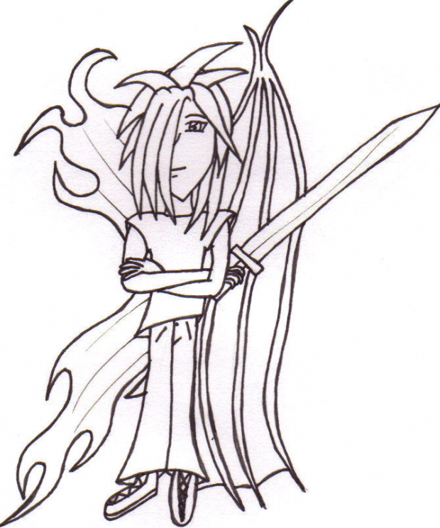 Half Dragon Half Fairy