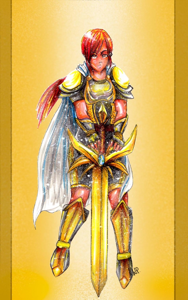 Holy Warrior of Light:Avalinah
