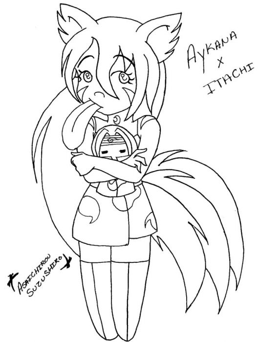 Aykana Lineart (art Trade)
