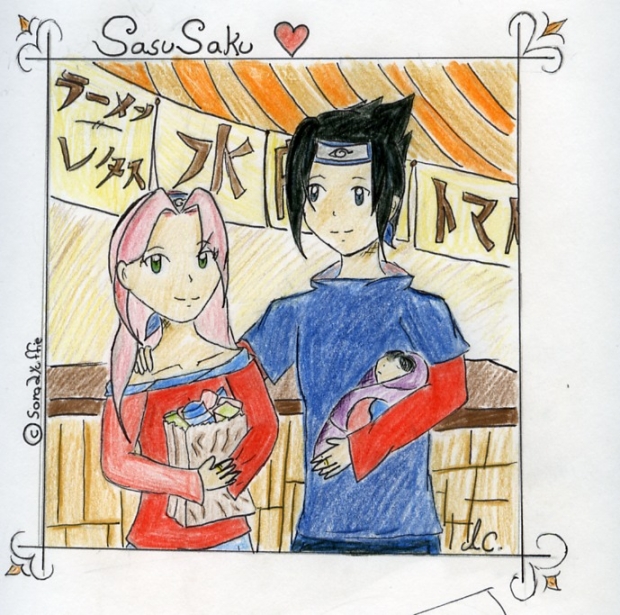 Sasusaku Request (colored)