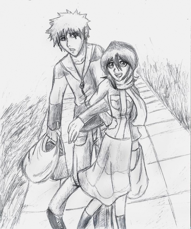 Ichiruki Rough Sketch