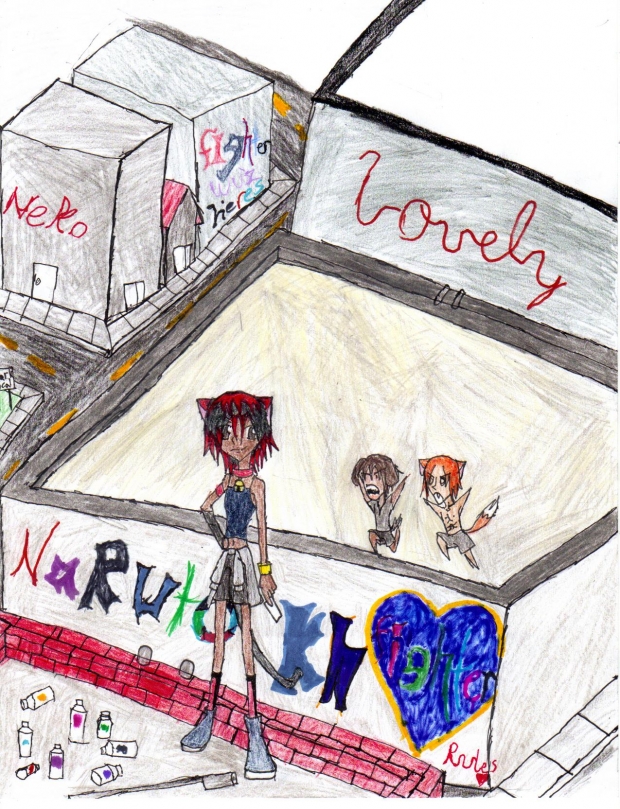 Street neko(for harvestmoonluvr's contest)