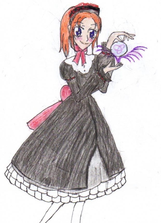 arcticwulf's prize sparkly eyed (gothic) lolita