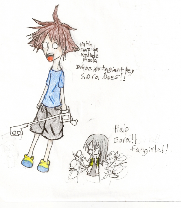 so sora ur the keyblade MASTA?!