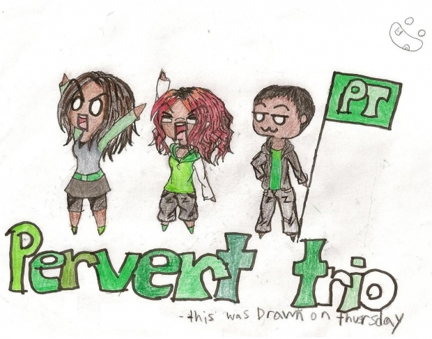 The Chats own Pervert Trio!