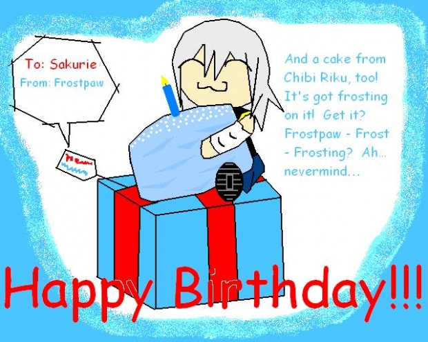 Happy B-day, Sakurie!