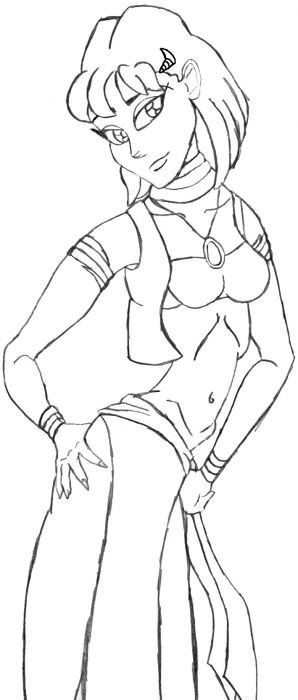 Princess Nadia- Step 1