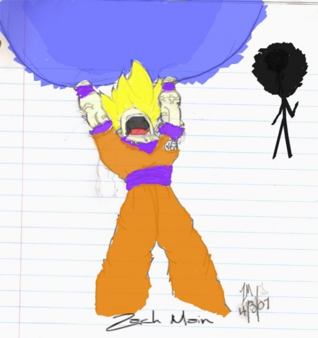 Goku Photoshop