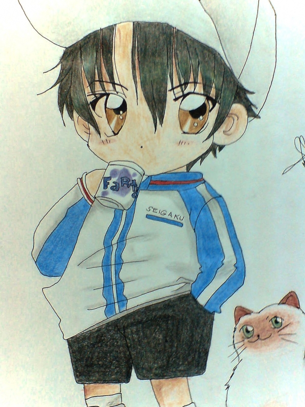 ice cold drink - colored