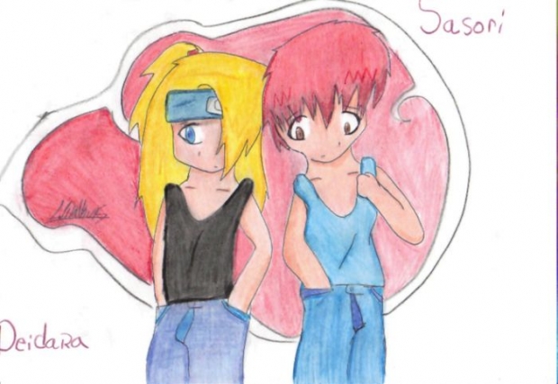 Sasori Deidara Arttrade