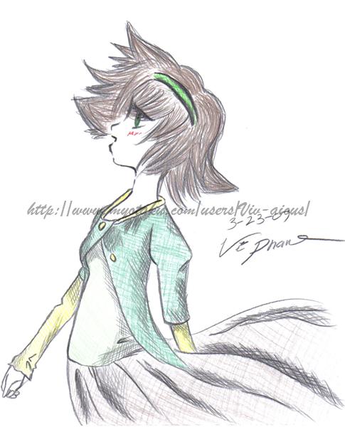 Himeno With Brown Hair