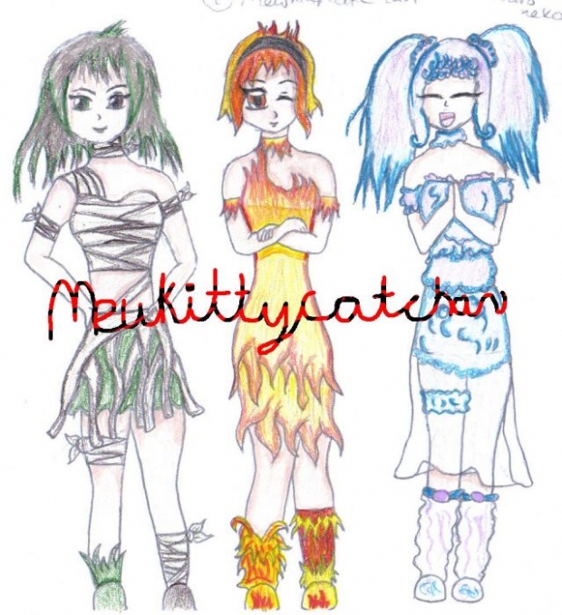 Elemental Mews Earth Wind And Fire!