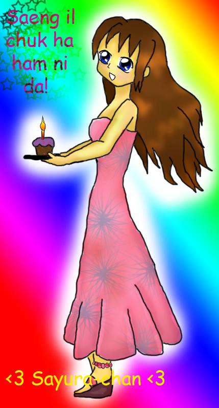 Happy Birthday Sayura-chan!!
