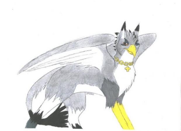 Kanketsu As A Gryphon