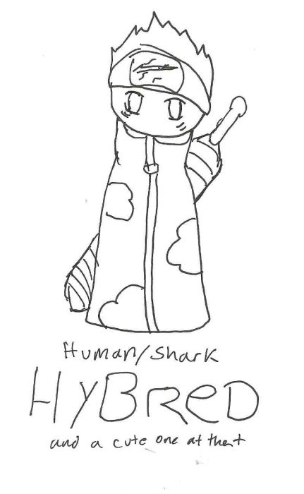 Human Shark Hybred