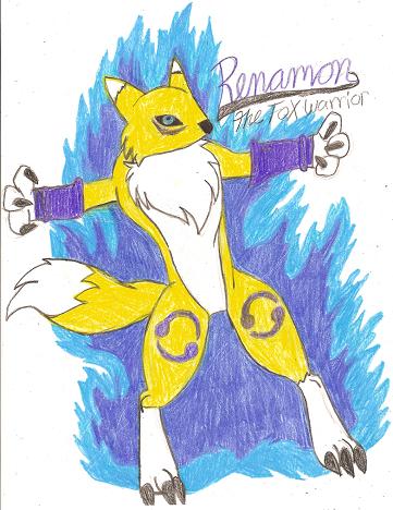 Powerful Renamon!!