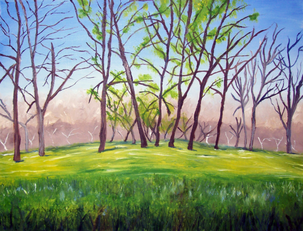 Come paint the woods with me