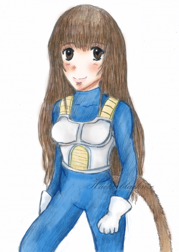 Nina the saiyan warrior