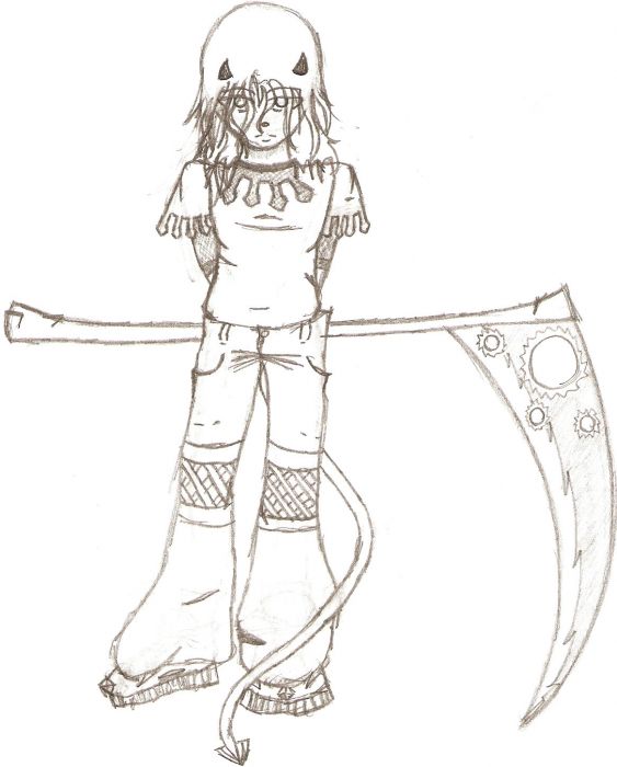 Fearful Daze [line Art]